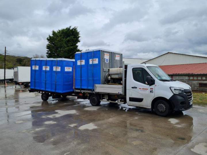 Rénovation de WC de chantier Villevaudé